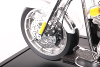 custom made model of Harley-Davidson Fat Boy Gray Ghost 2025 motorcycle